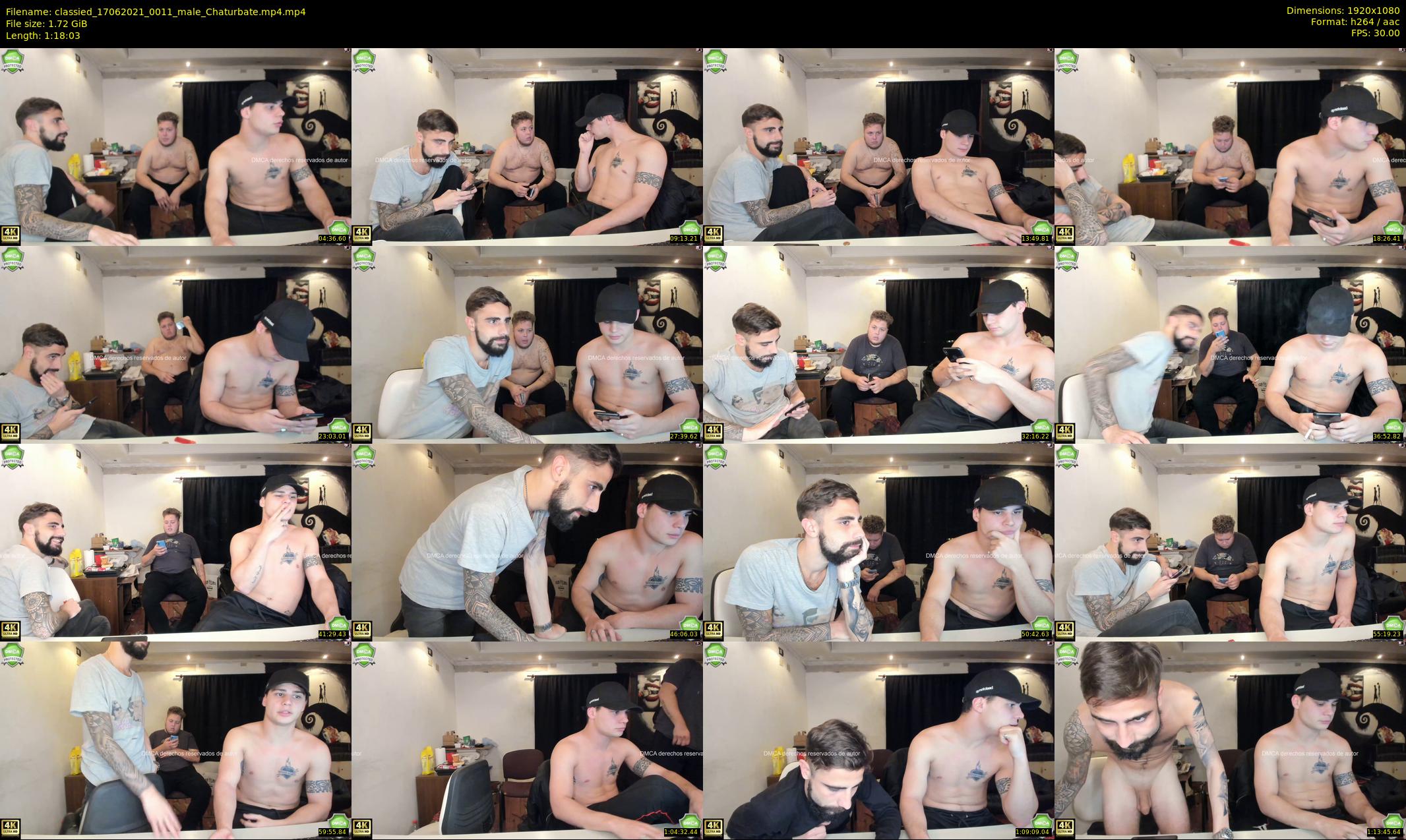 classied — 79 minute Chaturbate male cam show recording, 1080p, Jun 17, 2021