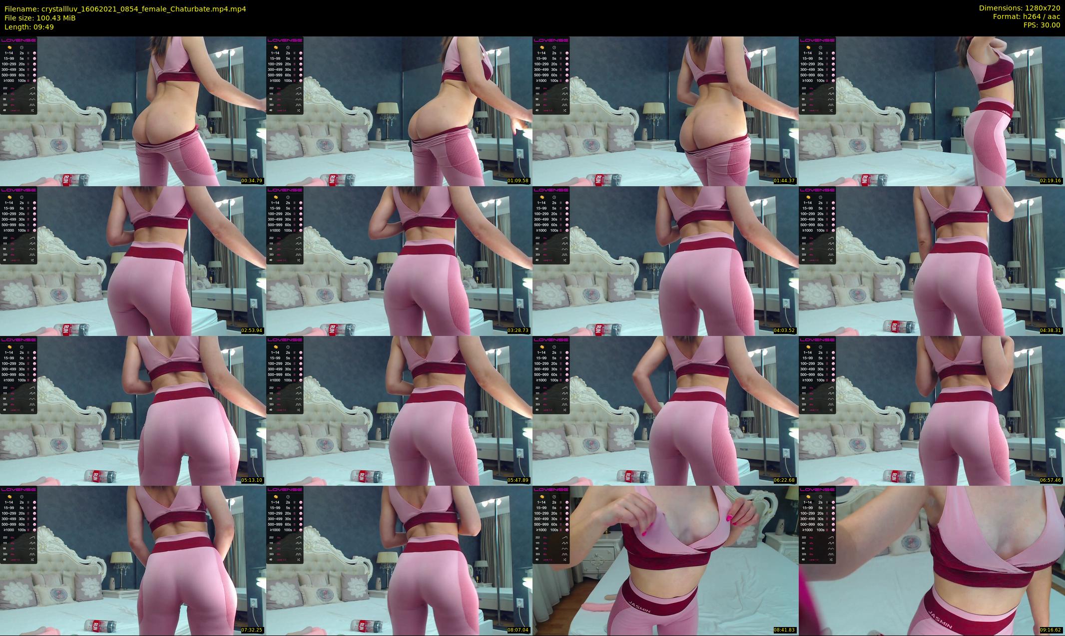 crystallluv — 10 minute Chaturbate female cam show recording, 720p, Jun 16, 2021