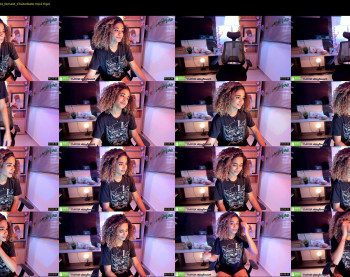 curlydoll1 — 8 minute Chaturbate female cam show recording, 720p, Jun 17, 2021