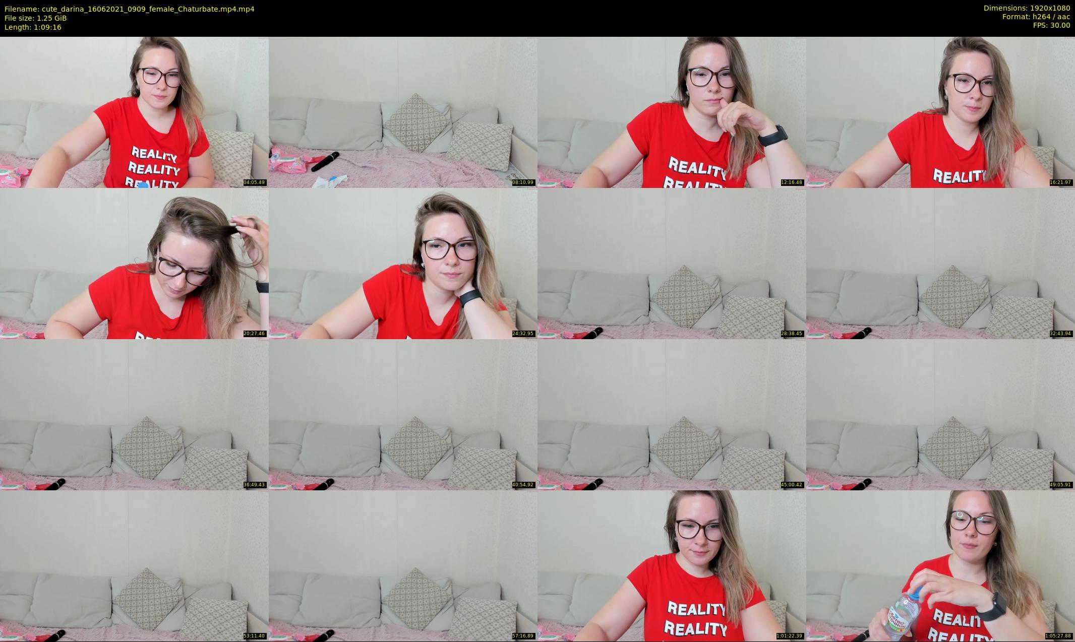 cute_darina — 70 minute Chaturbate female cam show recording, 1080p, Jun 16, 2021