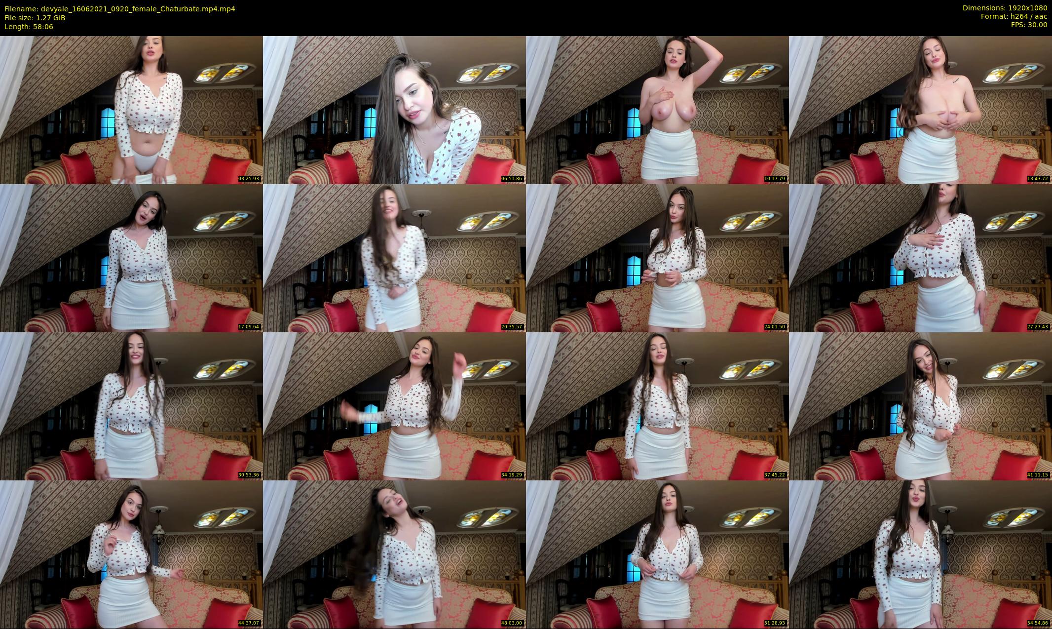 devyale — 59 minute Chaturbate female cam show recording, 1080p, Jun 16, 2021