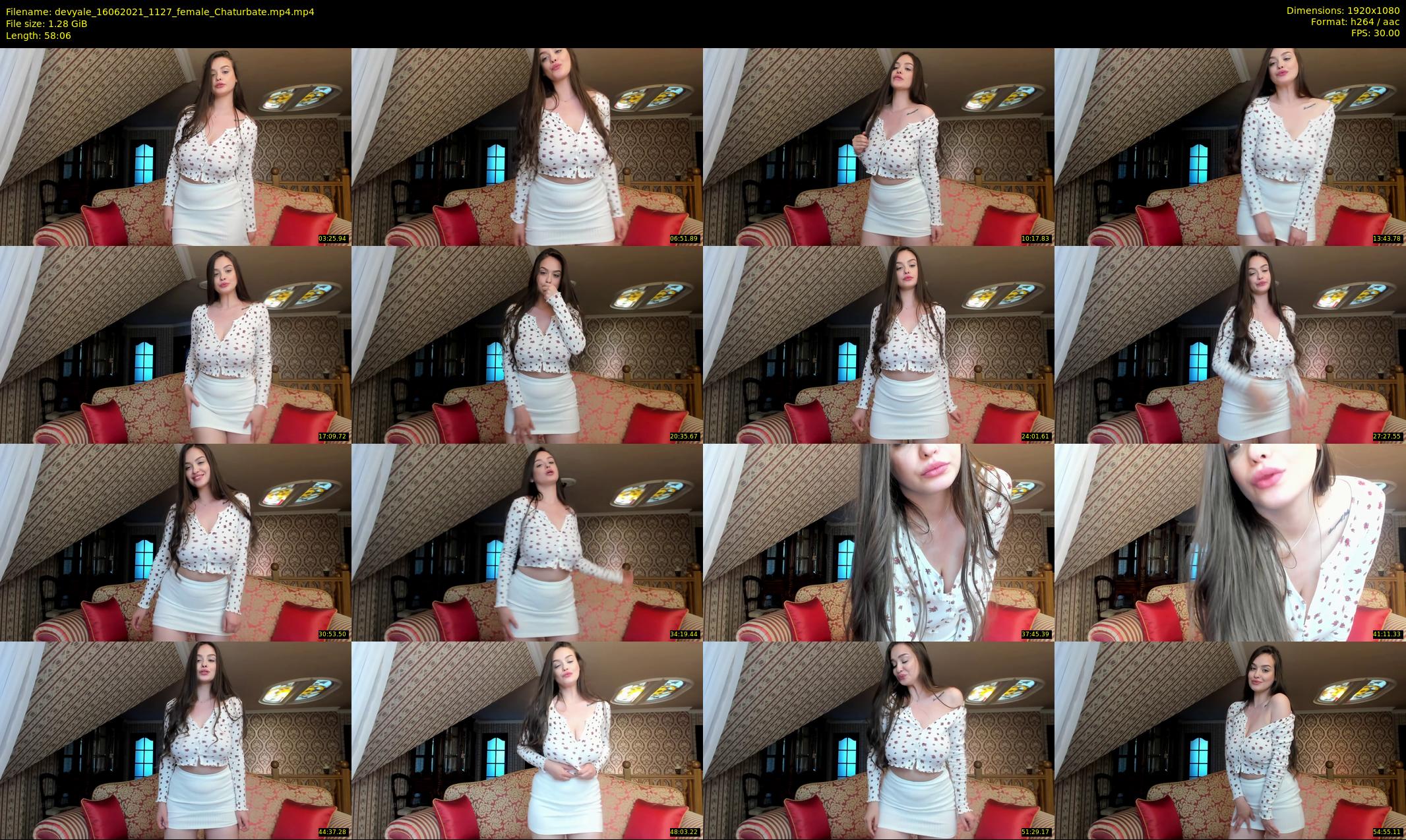 devyale — 59 minute Chaturbate female cam show recording, 1080p, Jun 16, 2021