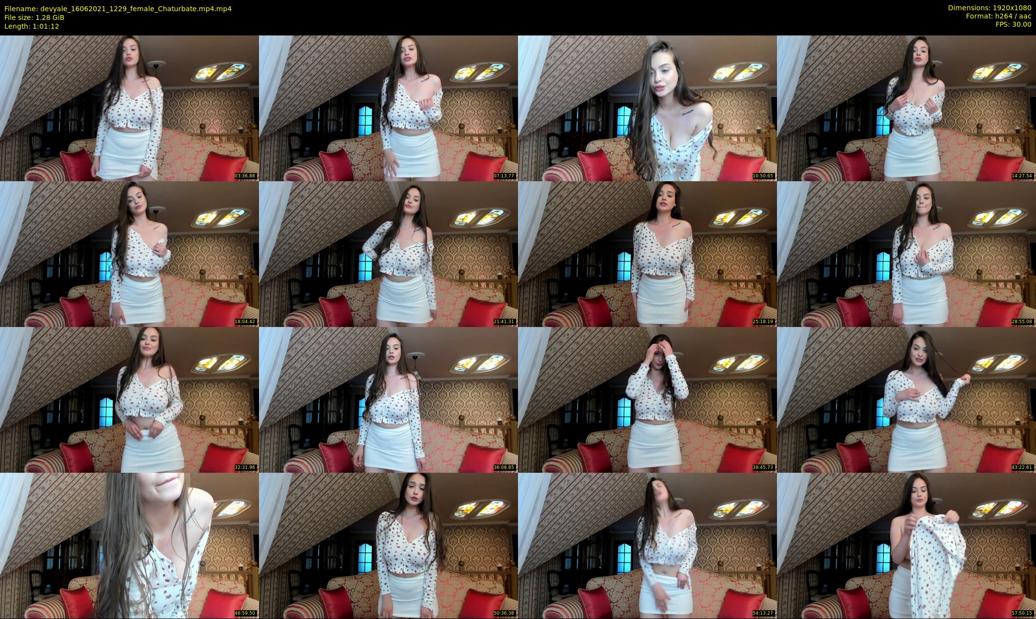 devyale — 62 minute Chaturbate female cam show recording, 1080p, Jun 16, 2021