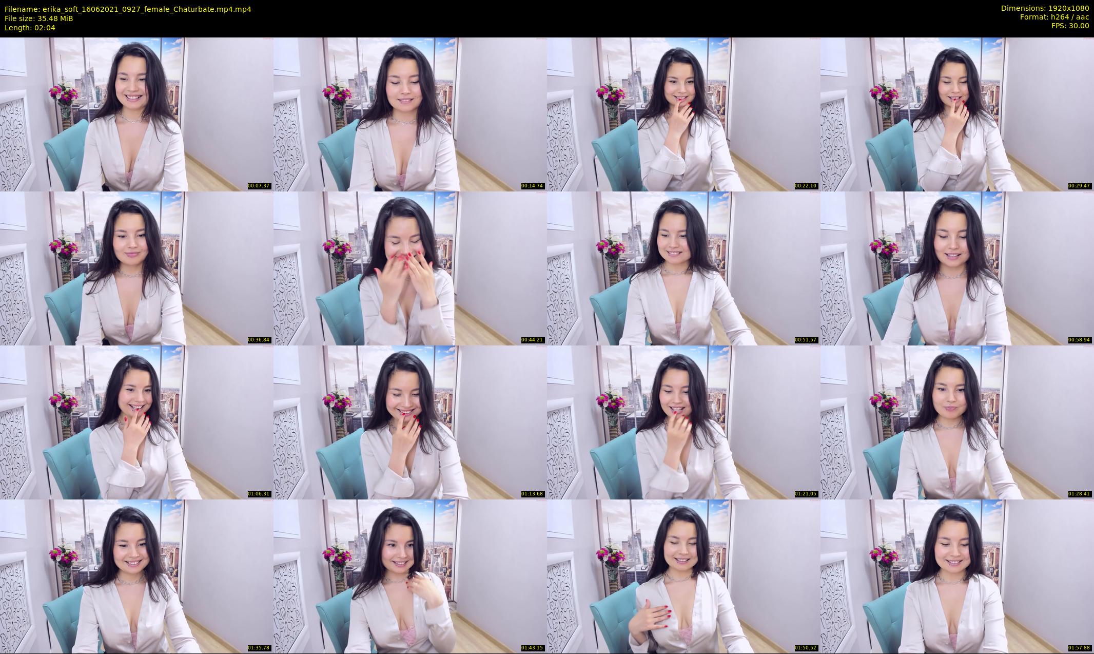erika_soft — 3 minute Chaturbate female cam show recording, 1080p, Jun 16, 2021
