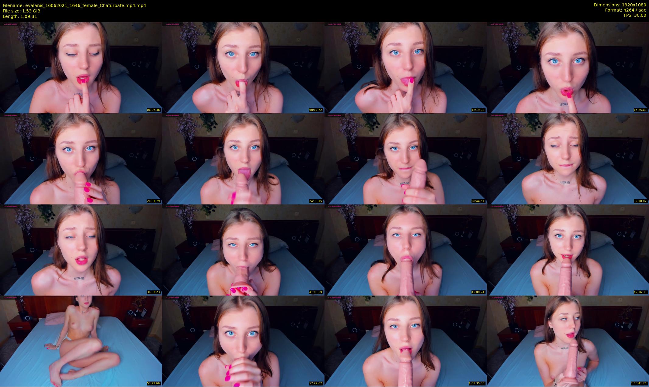 evalanis — 70 minute Chaturbate couple cam show recording, 1080p, Jun 16, 2021