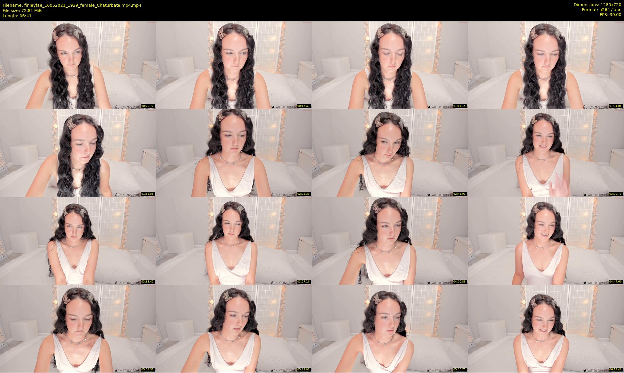 finleyfae — 7 minute Chaturbate female cam show recording, 720p, Jun 16, 2021