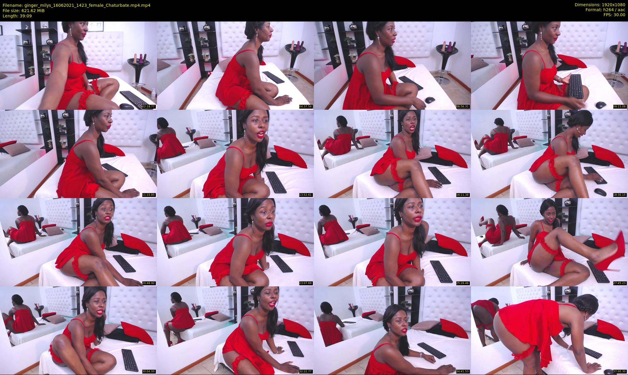 ginger_milys — 40 minute Chaturbate female cam show recording, 1080p, Jun 16, 2021