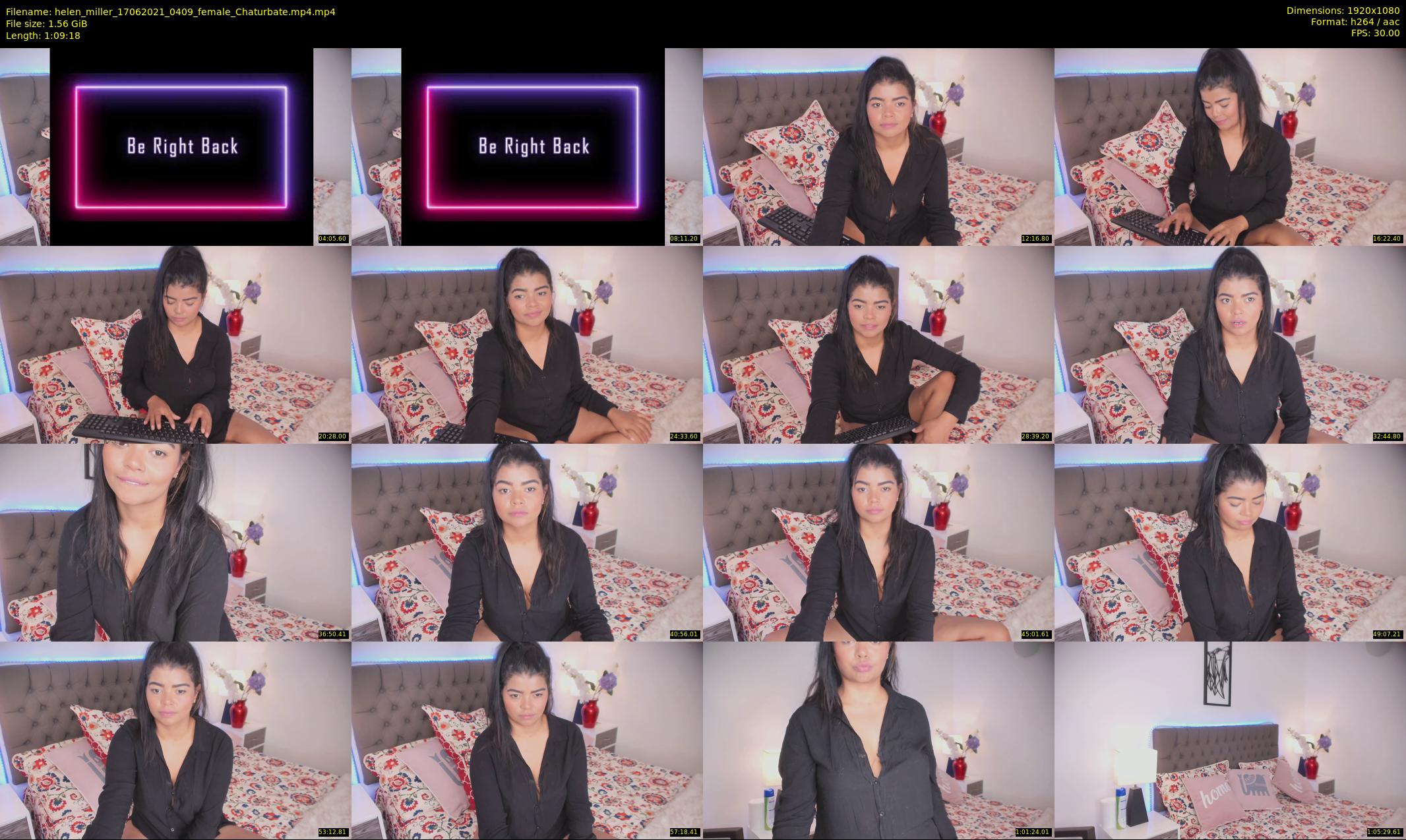 helen_miller — 70 minute Chaturbate female cam show recording, 1080p, Jun 17, 2021