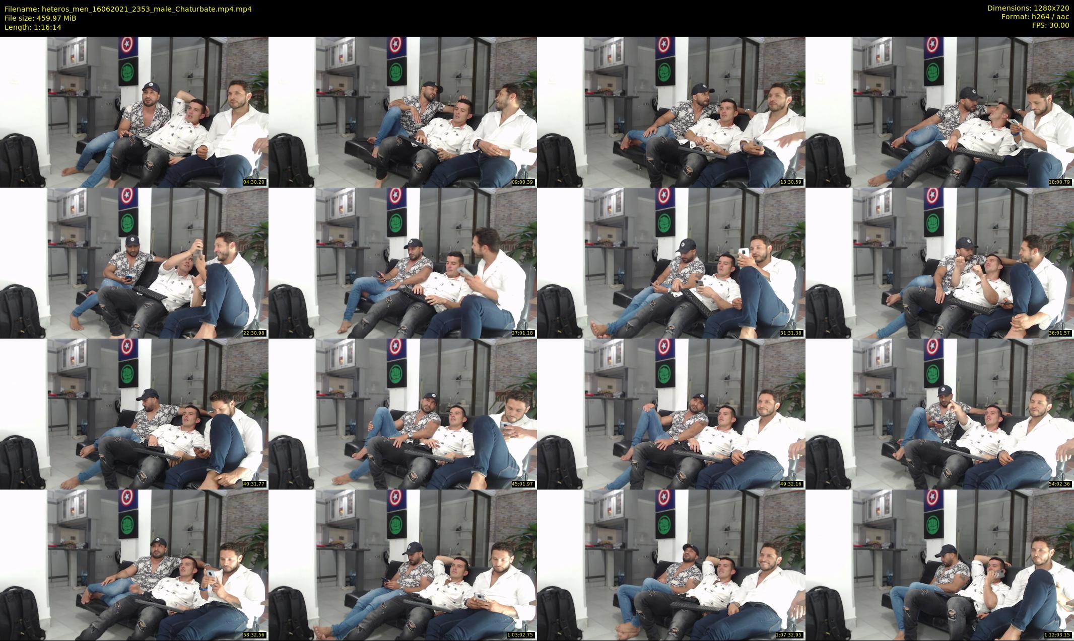 heteros_men — 77 minute Chaturbate male cam show recording, 720p, Jun 16, 2021