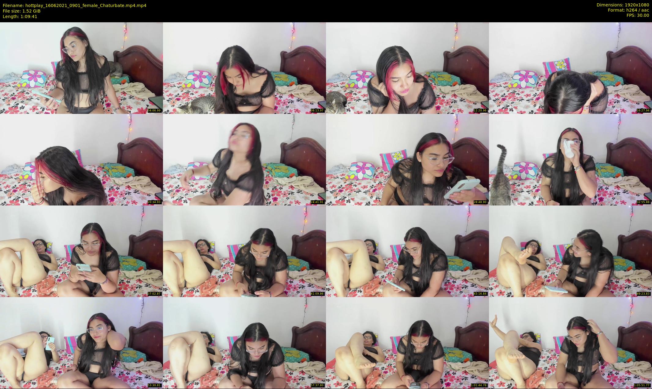 hottplay — 70 minute Chaturbate female cam show recording, 1080p, Jun 16, 2021