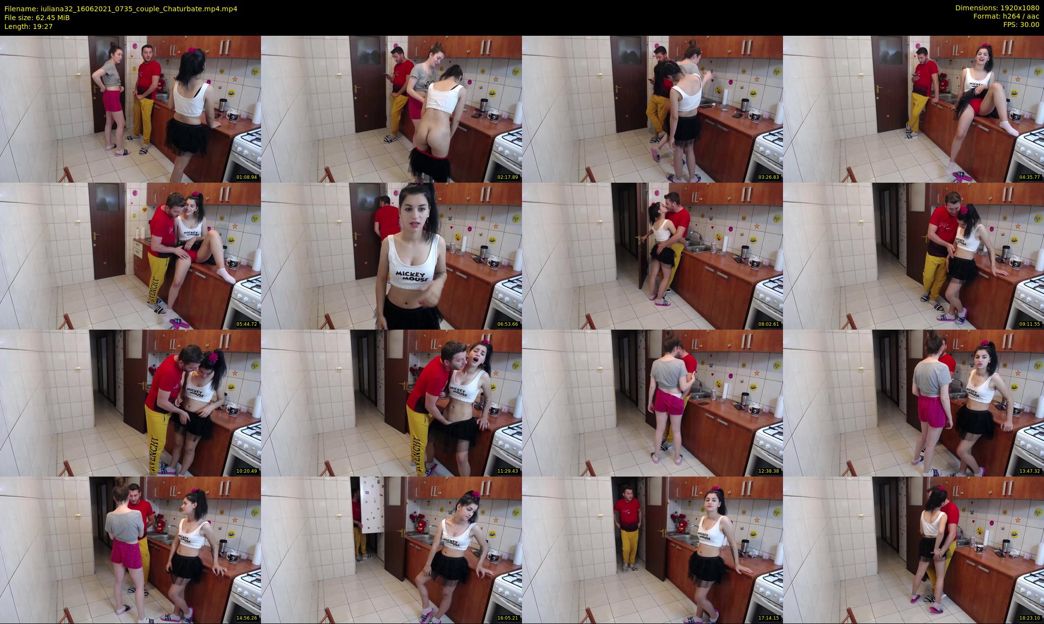 iuliana32 — 20 minute Chaturbate couple cam show recording, 1080p, Jun 16, 2021