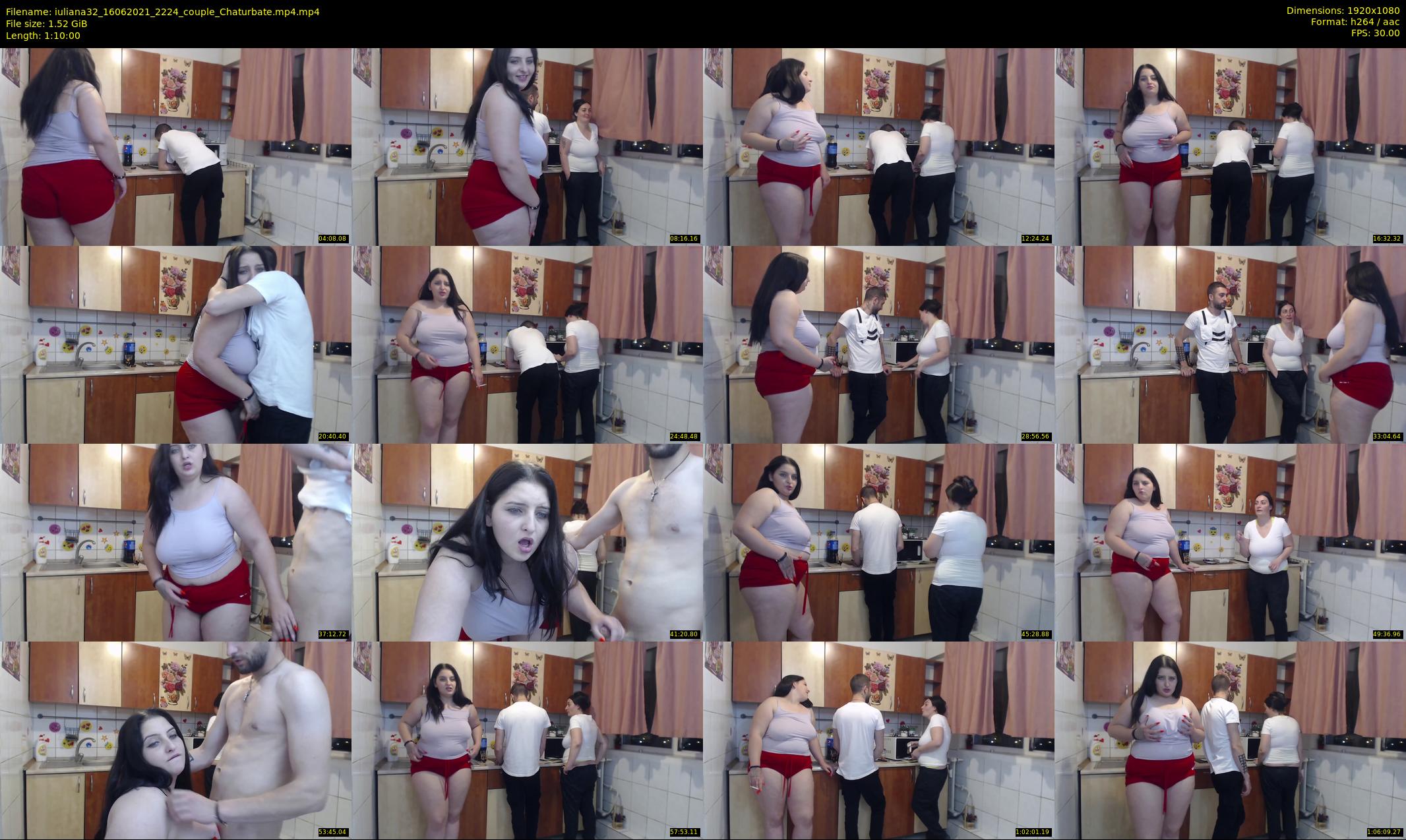 iuliana32 — 70 minute Chaturbate couple cam show recording, 1080p, Jun 16, 2021