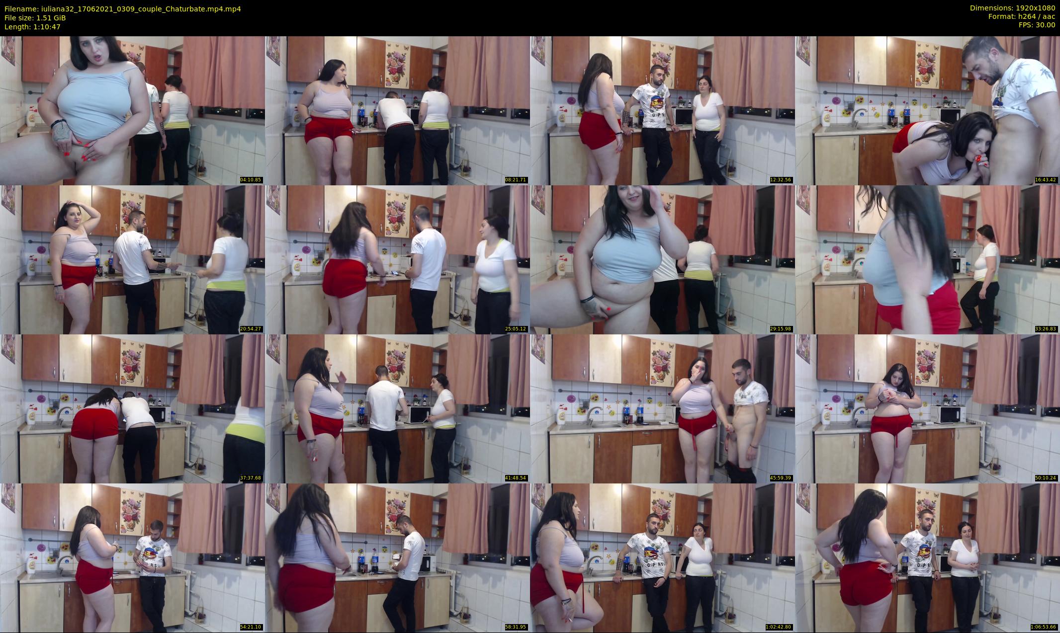 iuliana32 — 71 minute Chaturbate couple cam show recording, 1080p, Jun 17, 2021