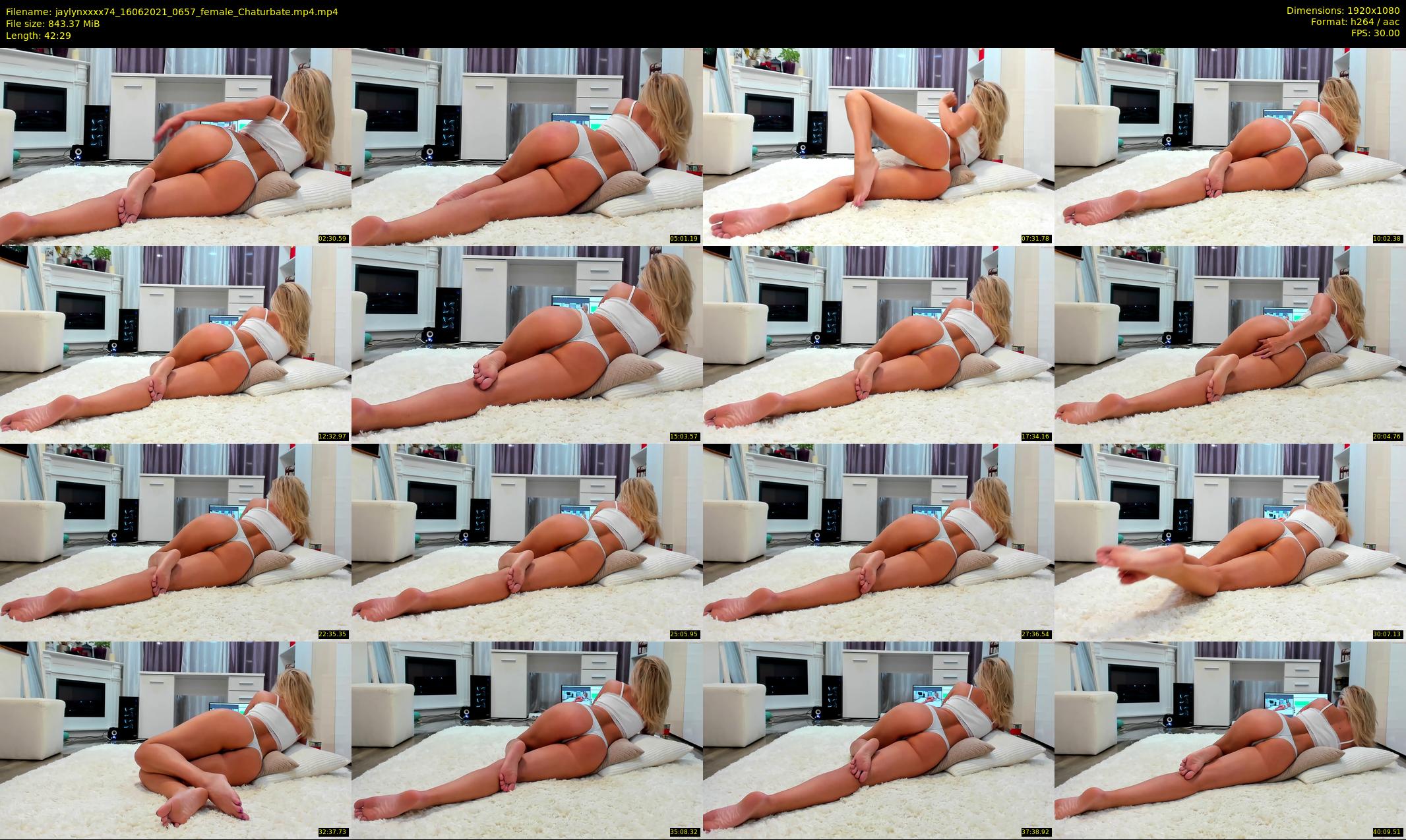 jaylynxxxx74 — 43 minute Chaturbate female cam show recording, 1080p, Jun 16, 2021