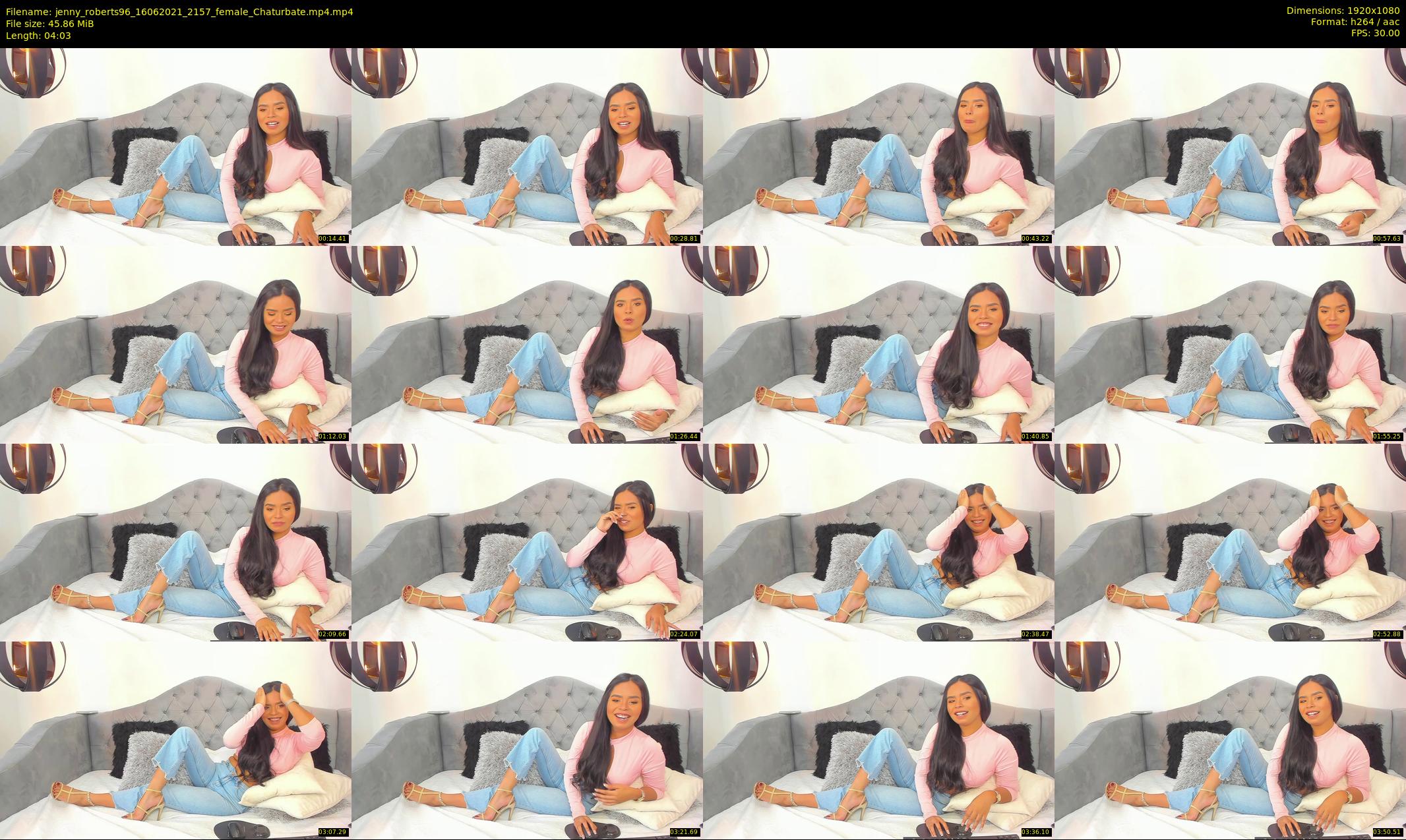 jenny_roberts96 — 5 minute Chaturbate female cam show recording, 1080p, Jun 16, 2021