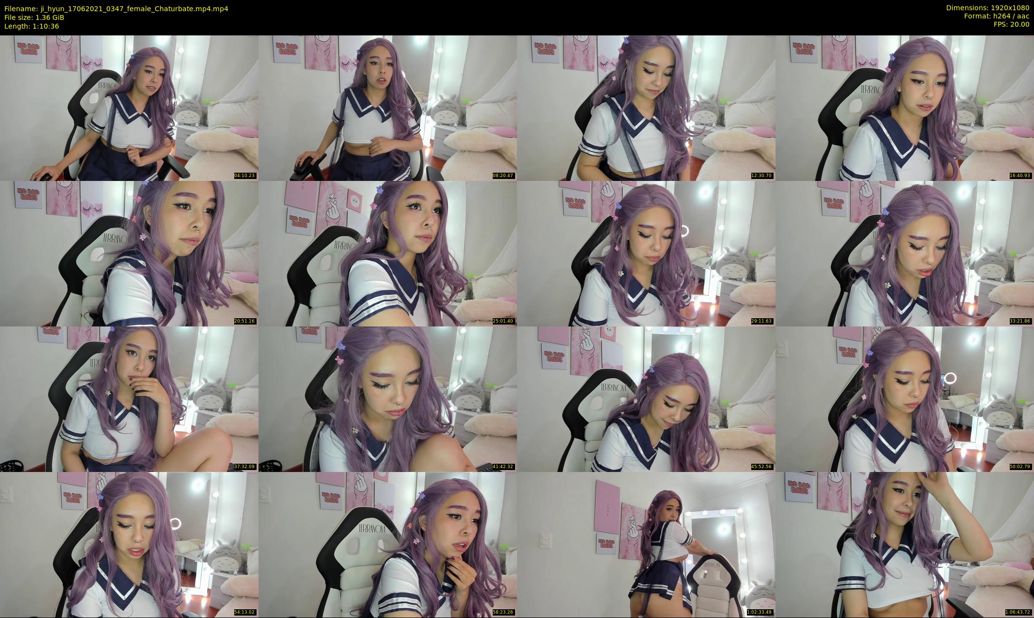 ji_hyun — 71 minute Chaturbate female cam show recording, 1080p, Jun 17, 2021