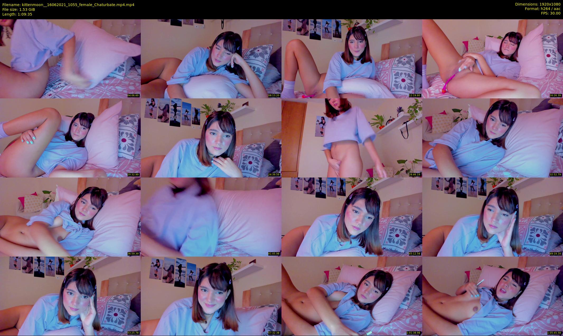 kittenmoon_ — 70 minute Chaturbate female cam show recording, 1080p, Jun 16, 2021
