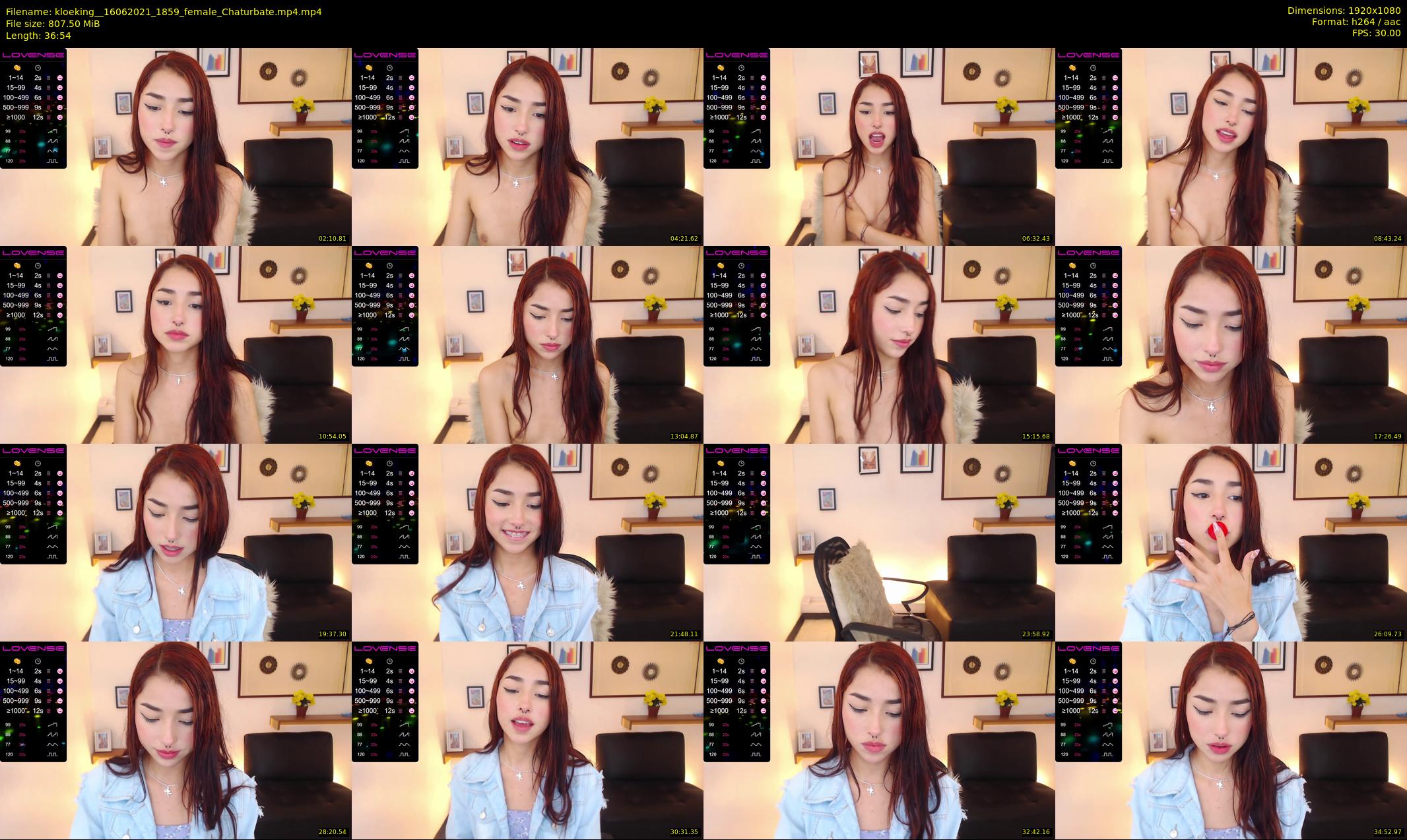 kloeking_ — 37 minute Chaturbate female cam show recording, 1080p, Jun 16, 2021