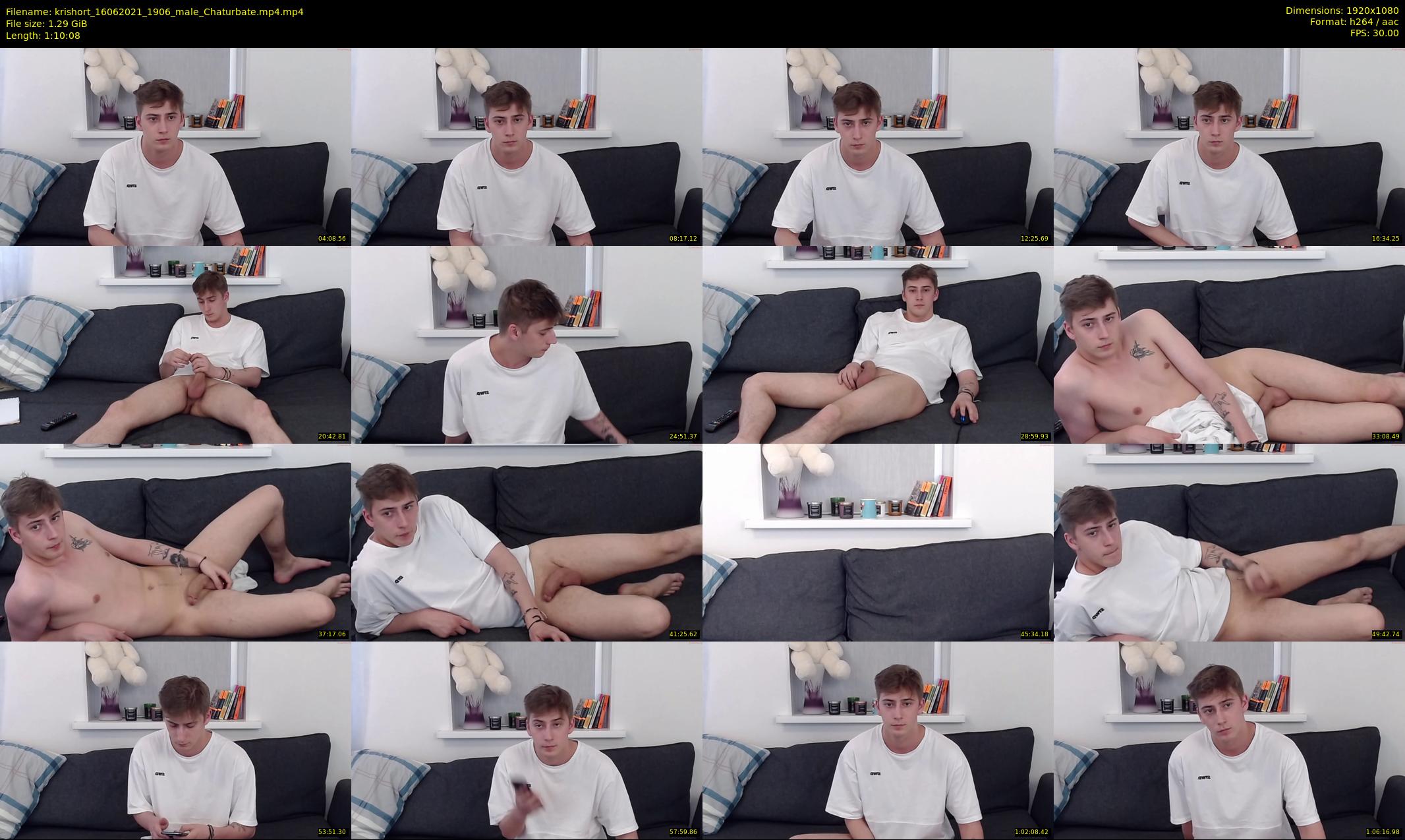 krishort — 71 minute Chaturbate male cam show recording, 1080p, Jun 16, 2021