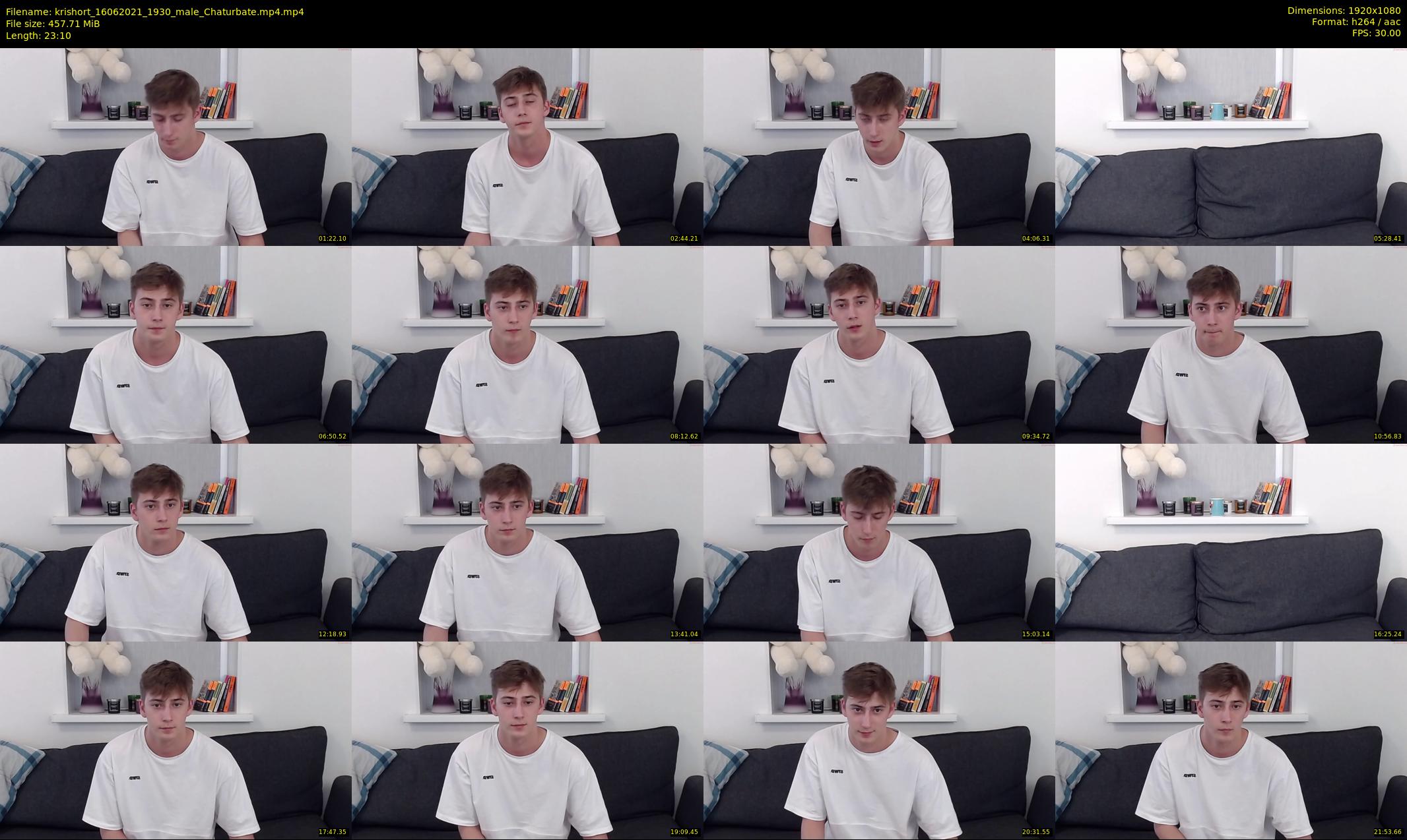 krishort — 24 minute Chaturbate male cam show recording, 1080p, Jun 16, 2021