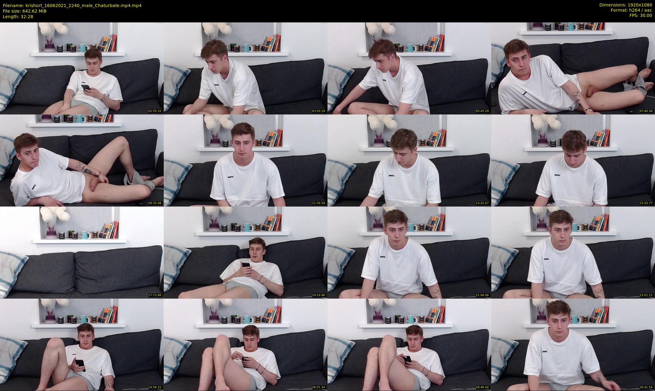 krishort — 33 minute Chaturbate male cam show recording, 1080p, Jun 16, 2021