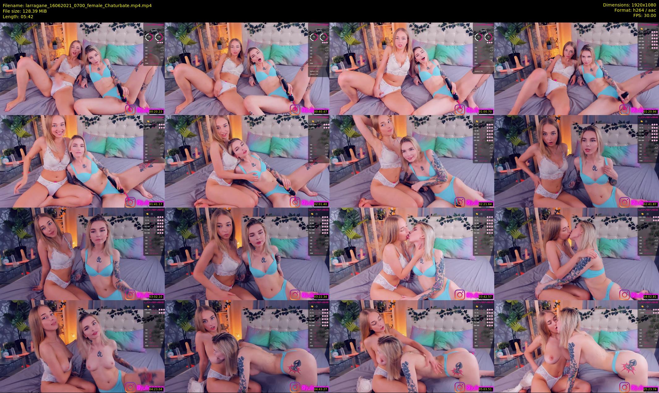 larragane — 6 minute Chaturbate couple cam show recording, 1080p, Jun 16, 2021