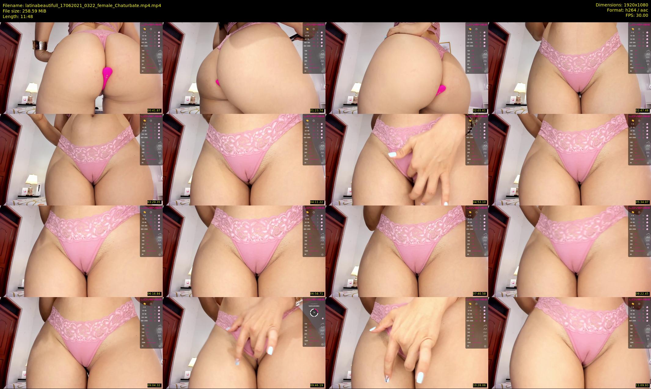 latinabeautifull — 12 minute Chaturbate female cam show recording, 1080p, Jun 17, 2021