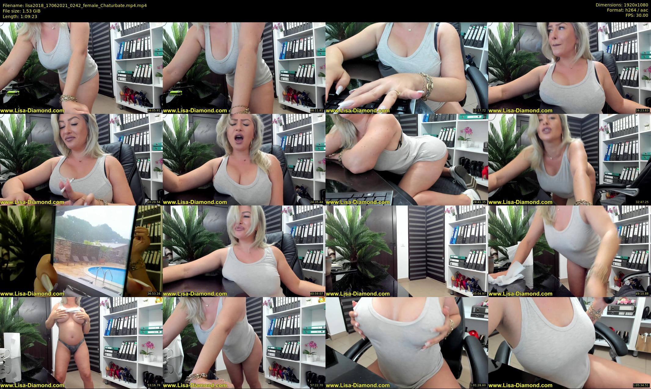 lisa2018 — 70 minute Chaturbate female cam show recording, 1080p, Jun 17, 2021