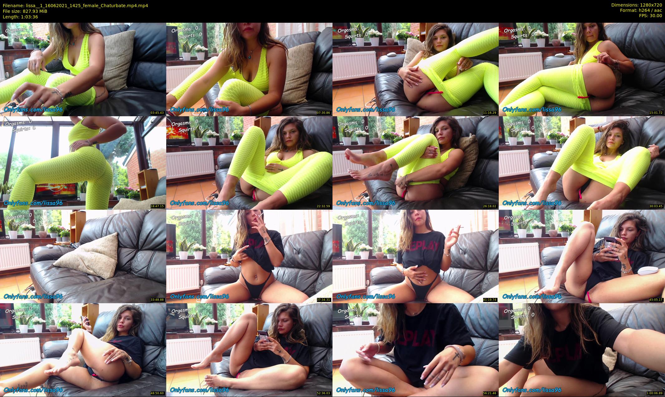 lissa__1 — 64 minute Chaturbate female cam show recording, 720p, Jun 16, 2021