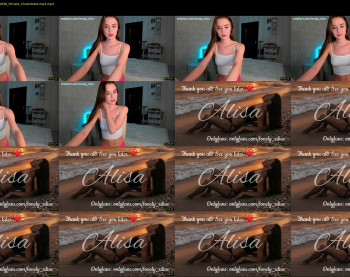 lovely__alisa — 4 minute Chaturbate female cam show recording, 1080p, Jun 16, 2021