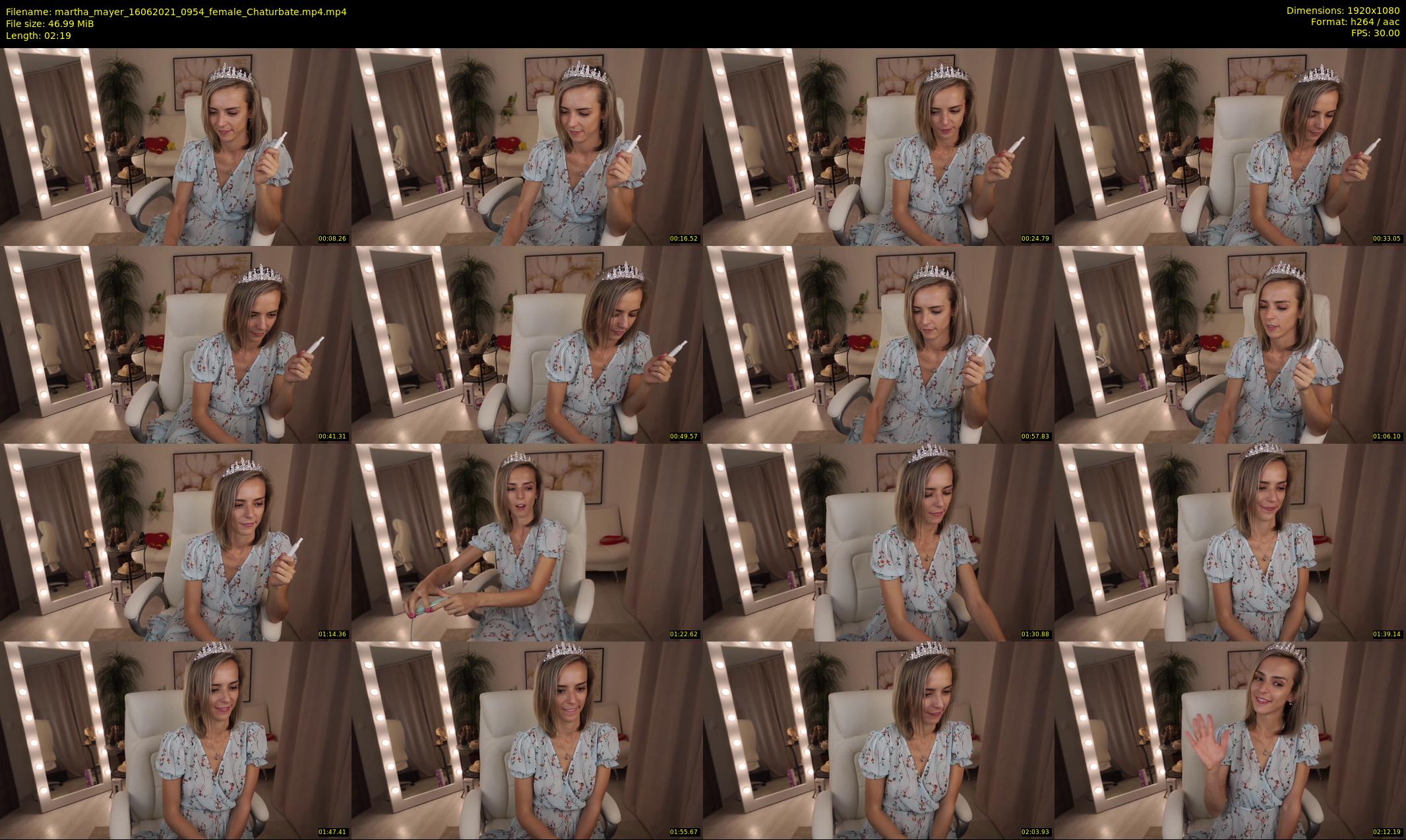 martha_mayer — 3 minute Chaturbate female cam show recording, 1080p, Jun 16, 2021