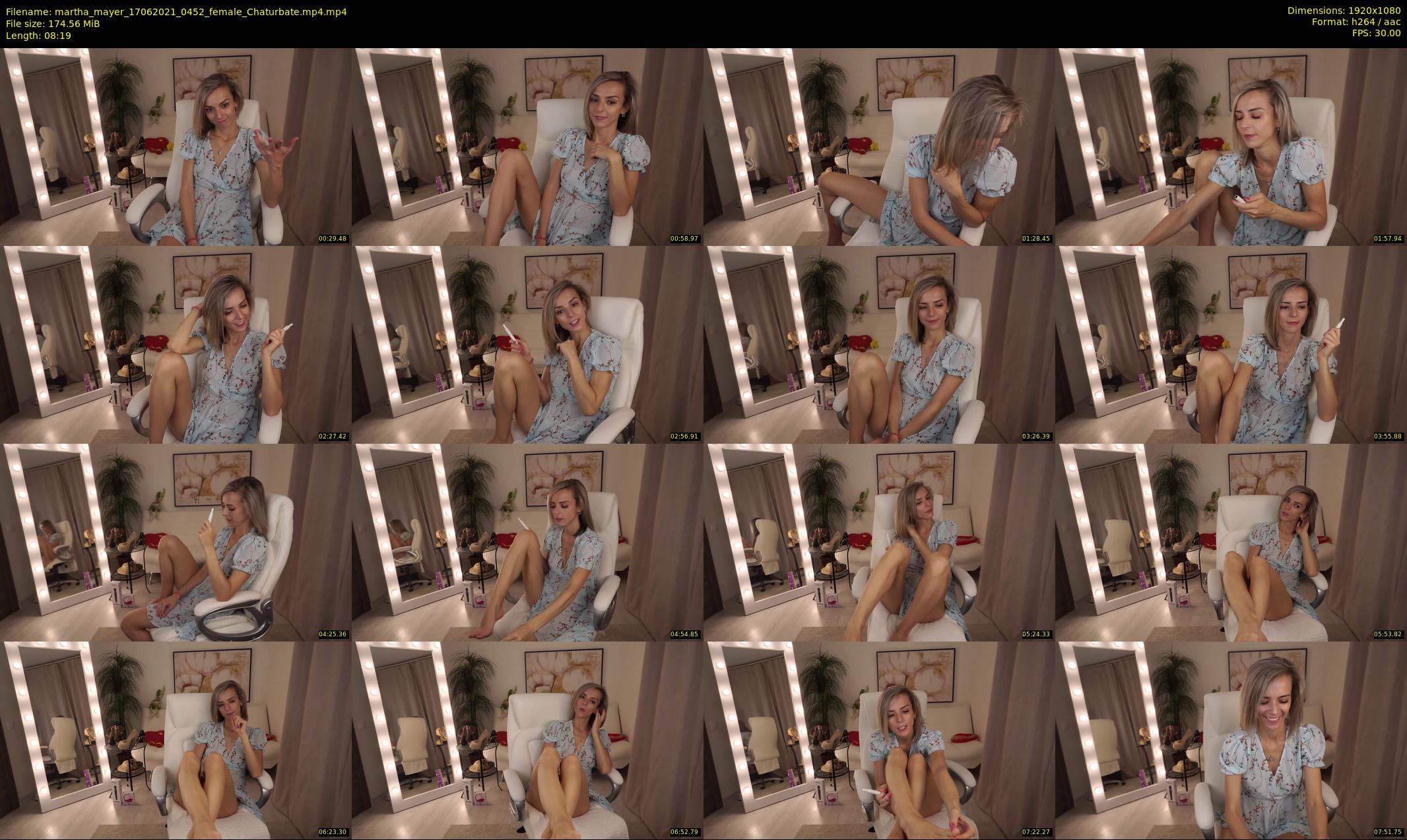 martha_mayer — 9 minute Chaturbate female cam show recording, 1080p, Jun 17, 2021