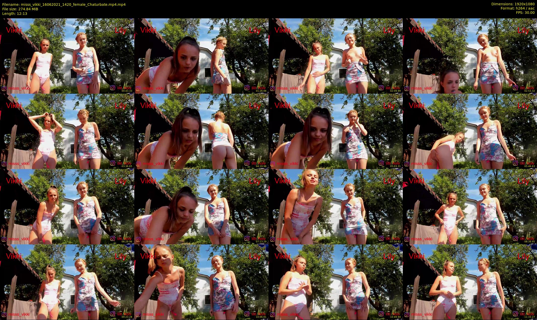 misss_vikki — 13 minute Chaturbate female cam show recording, 1080p, Jun 16, 2021