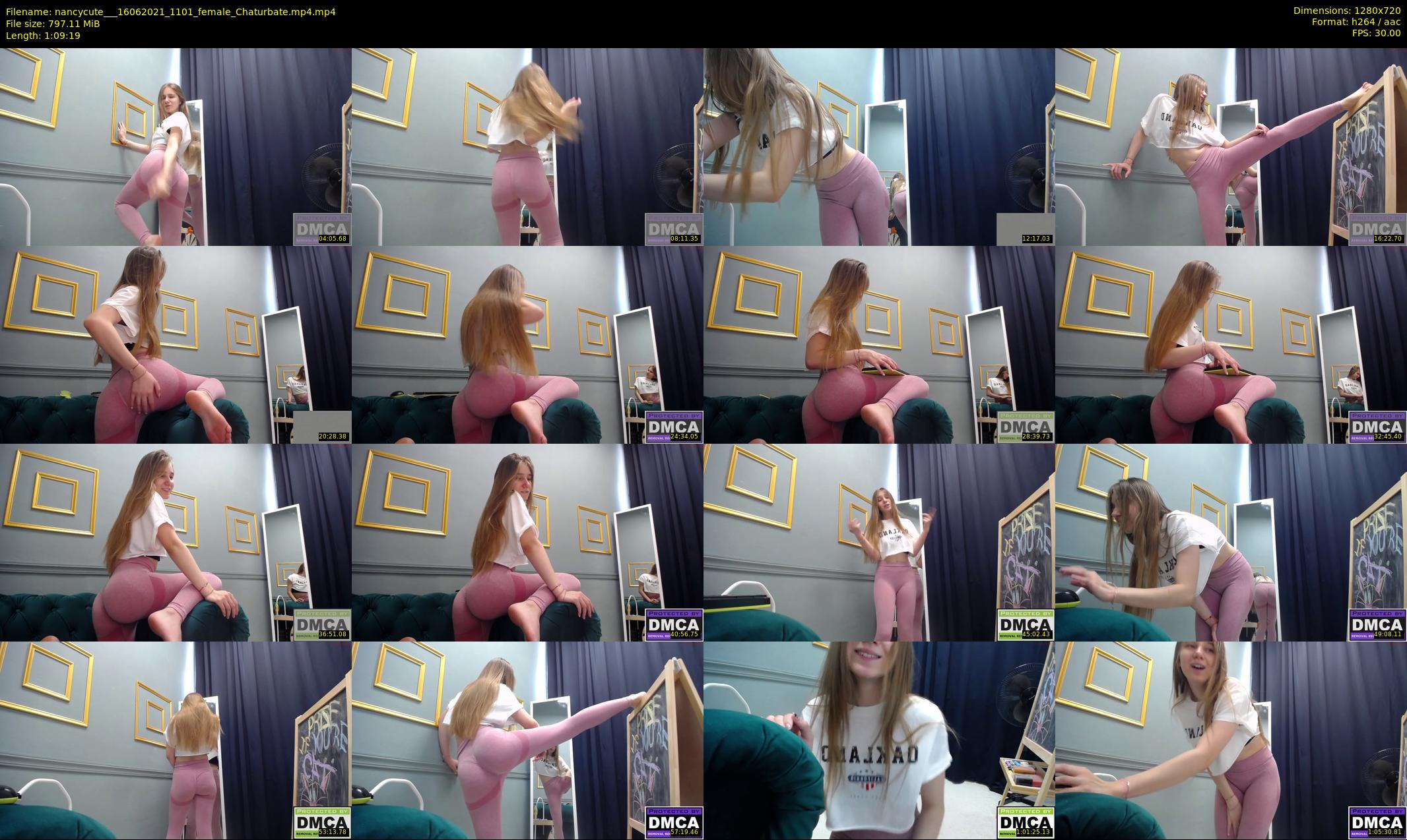 nancycute__ — 70 minute Chaturbate female cam show recording, 720p, Jun 16, 2021