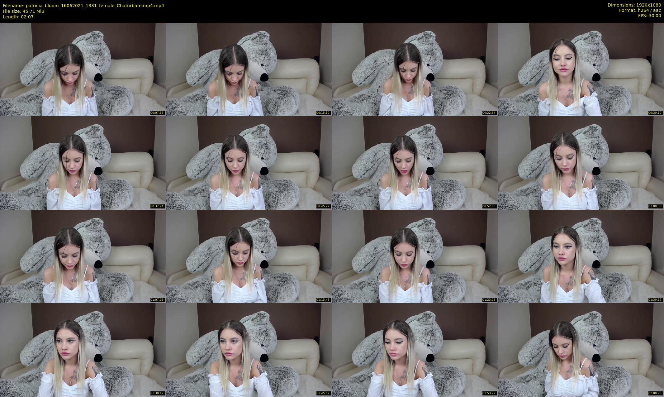 patricia_bloom — 3 minute Chaturbate female cam show recording, 1080p, Jun 16, 2021