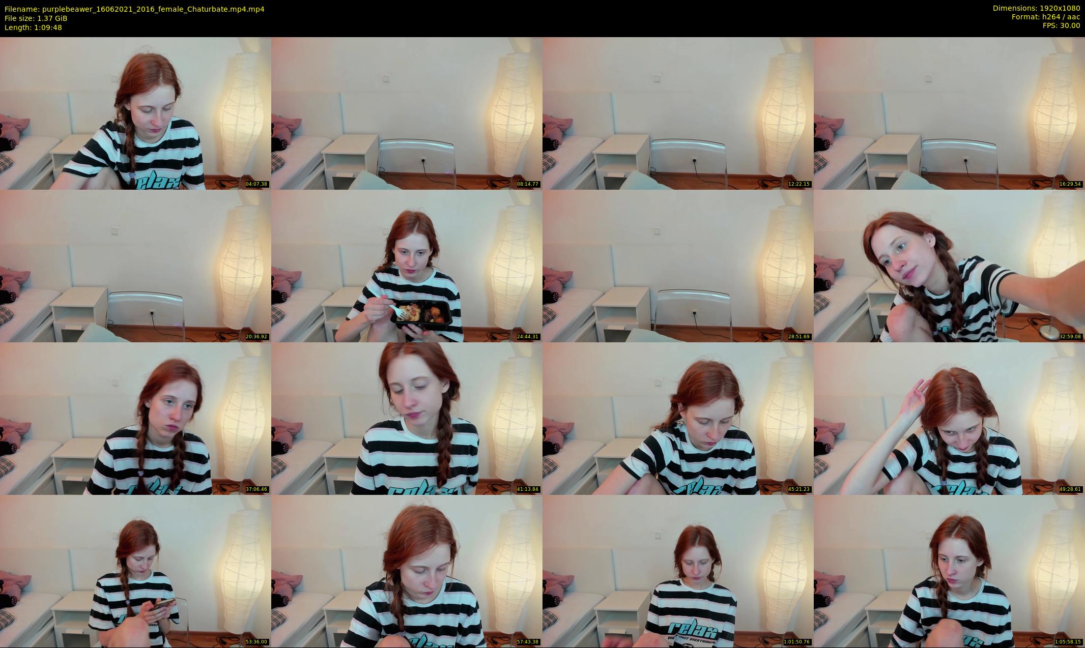 purplebeawer — 70 minute Chaturbate female cam show recording, 1080p, Jun 16, 2021