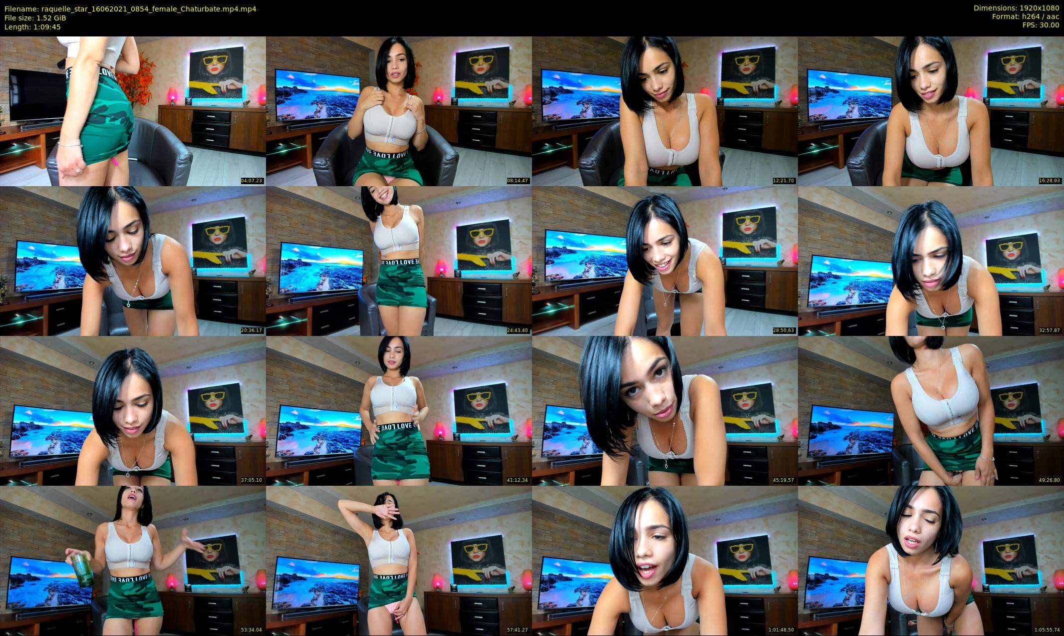 raquelle_star — 70 minute Chaturbate couple cam show recording, 1080p, Jun 16, 2021