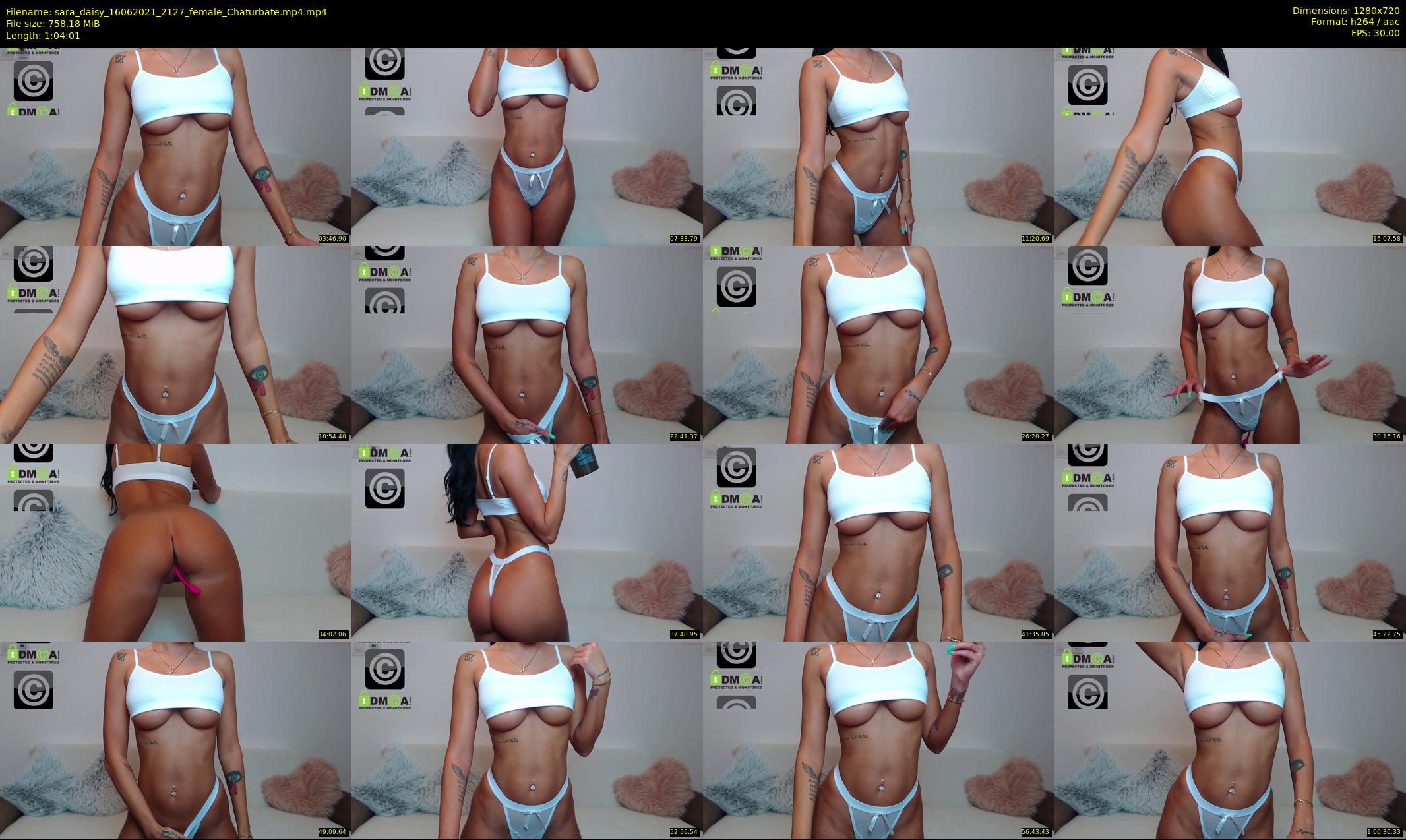 sara_daisy — 65 minute Chaturbate female cam show recording, 720p, Jun 16, 2021