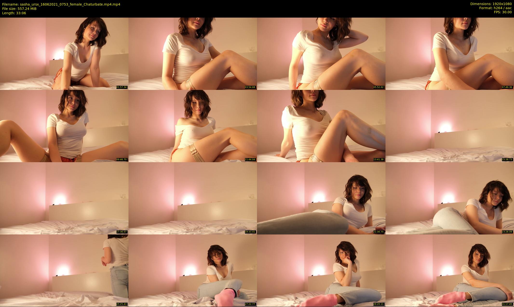 sasha_ursx — 34 minute Chaturbate female cam show recording, 1080p, Jun 16, 2021