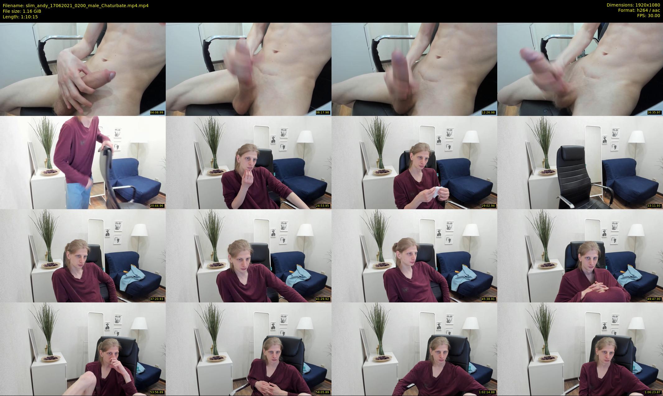 slim_andy — 71 minute Chaturbate male cam show recording, 1080p, Jun 17, 2021