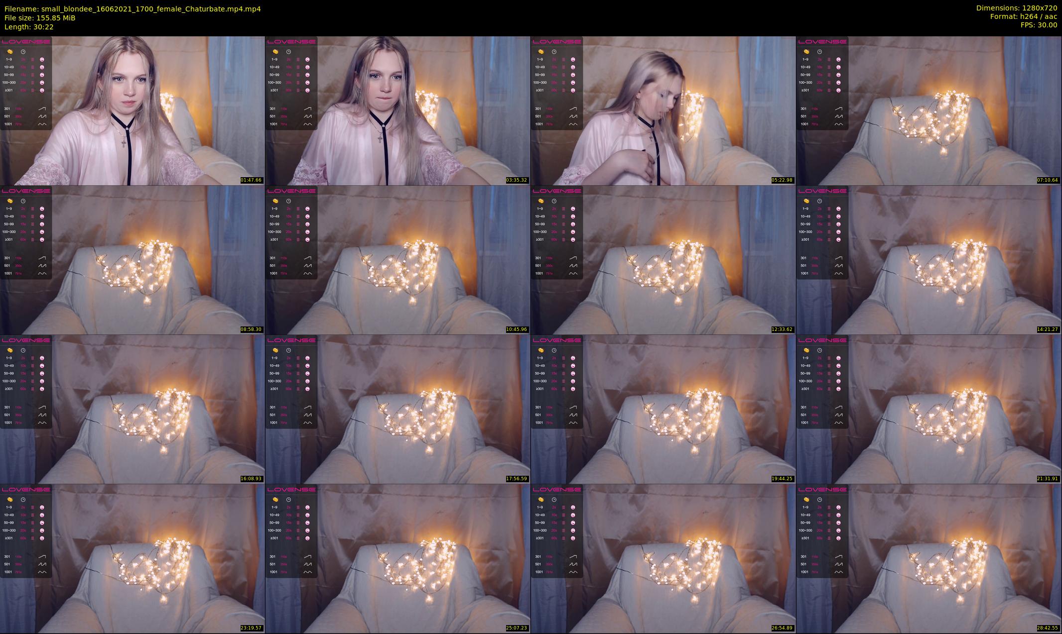 small_blondee — 31 minute Chaturbate female cam show recording, 720p, Jun 16, 2021