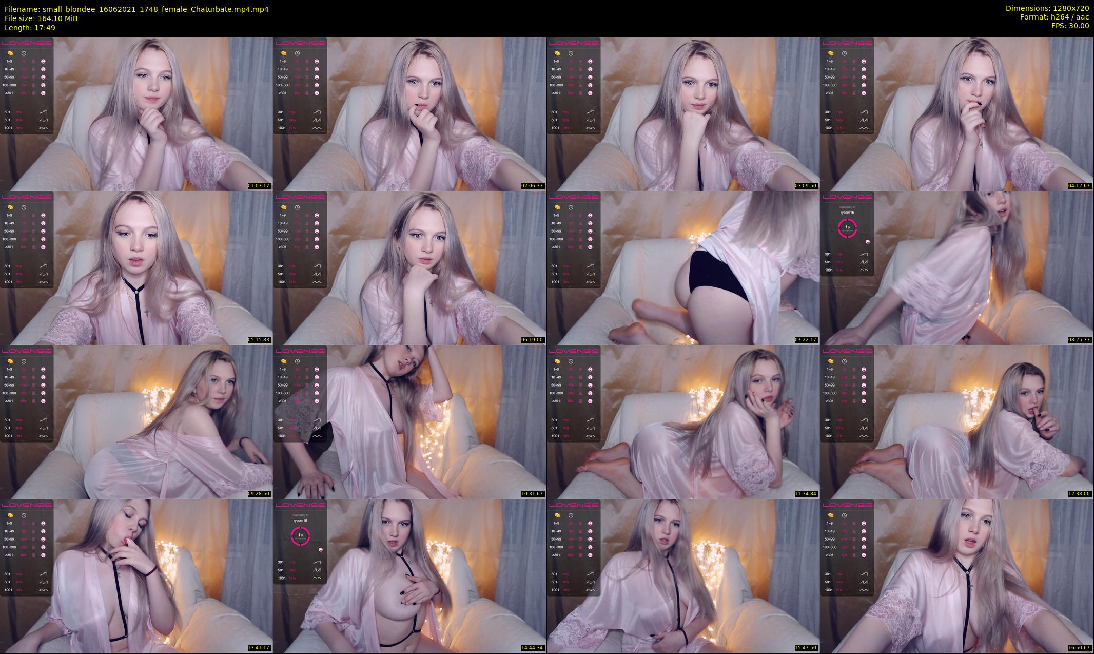 small_blondee — 18 minute Chaturbate female cam show recording, 720p, Jun 16, 2021