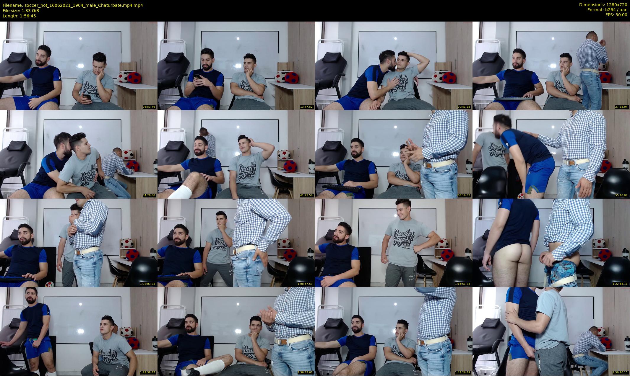 soccer_hot — 117 minute Chaturbate male cam show recording, 720p, Jun 16, 2021