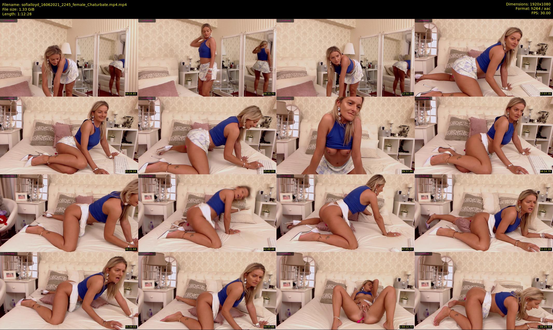 sofialloyd — 73 minute Chaturbate female cam show recording, 1080p, Jun 16, 2021