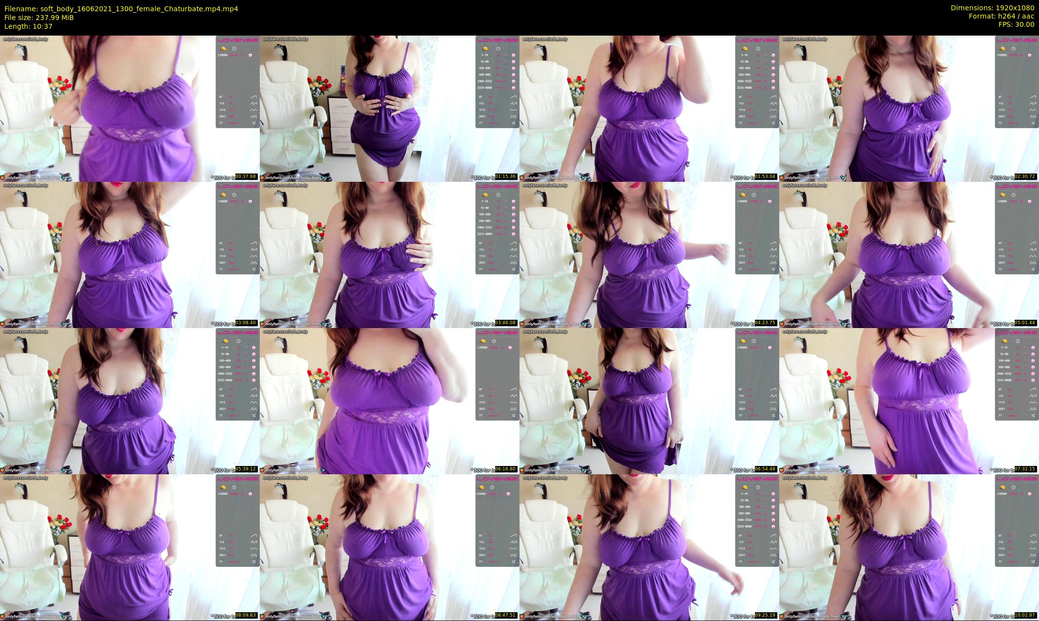 soft_body — 11 minute Chaturbate female cam show recording, 1080p, Jun 16, 2021
