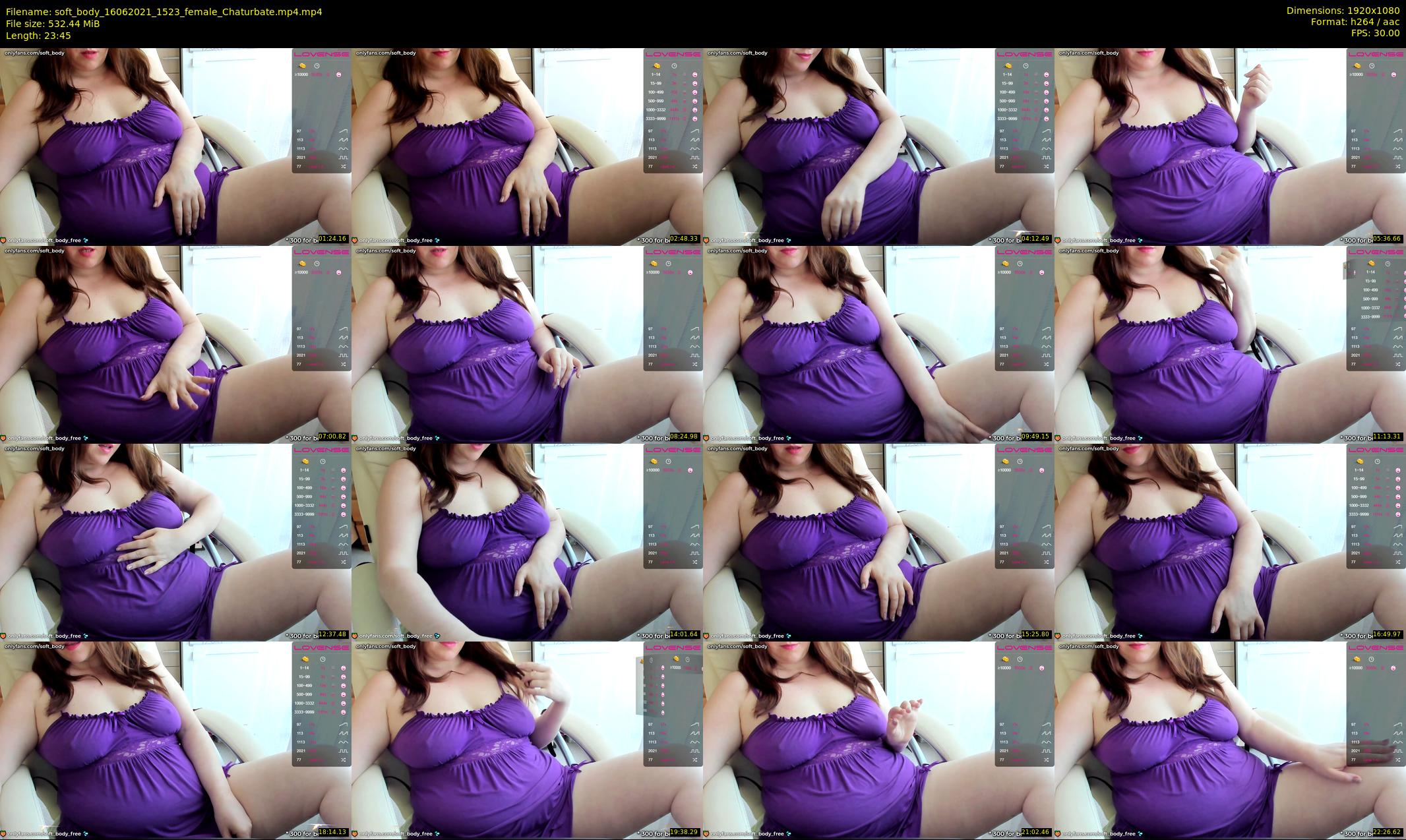 soft_body — 24 minute Chaturbate female cam show recording, 1080p, Jun 16, 2021