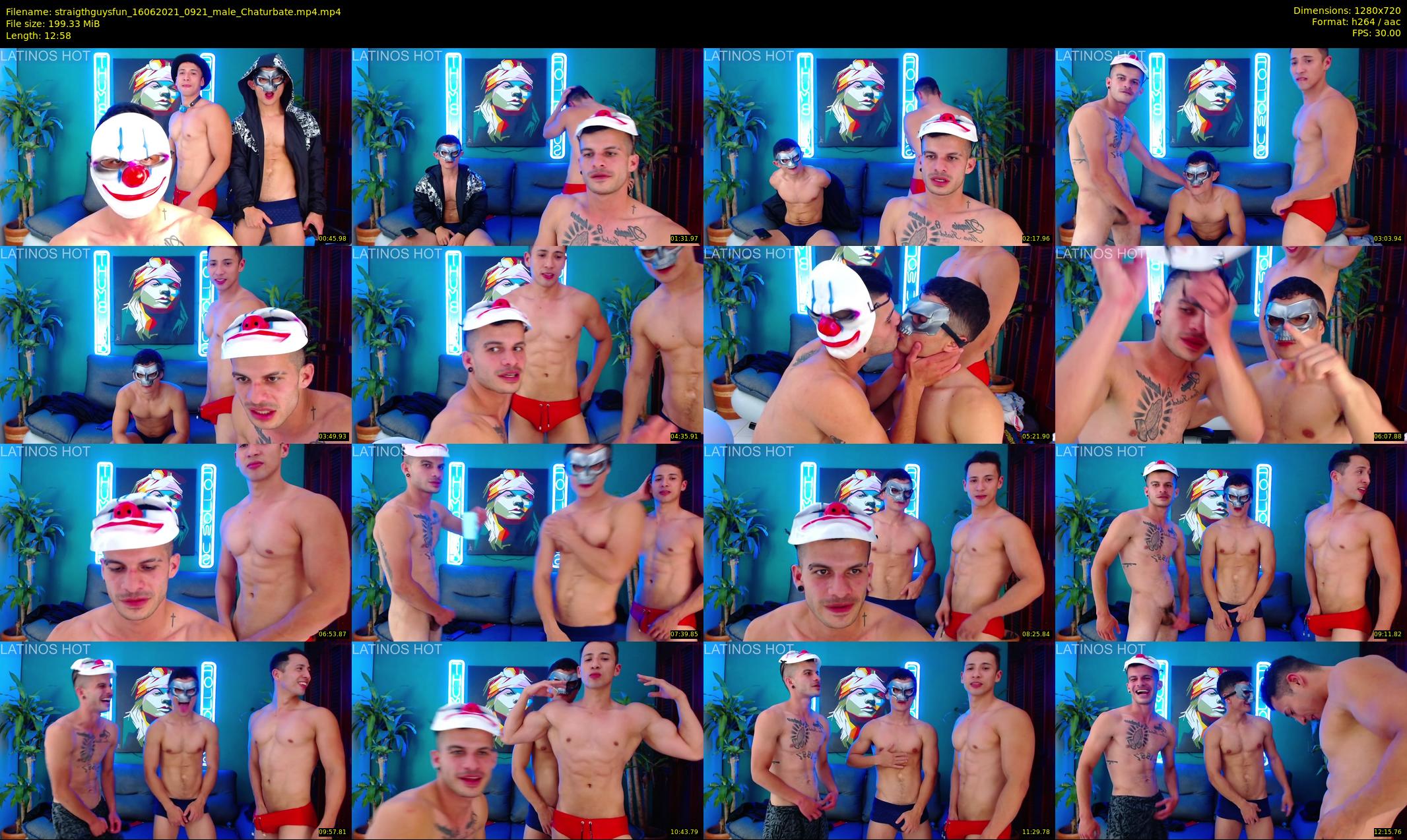 straigthguysfun — 13 minute Chaturbate male cam show recording, 720p, Jun 16, 2021