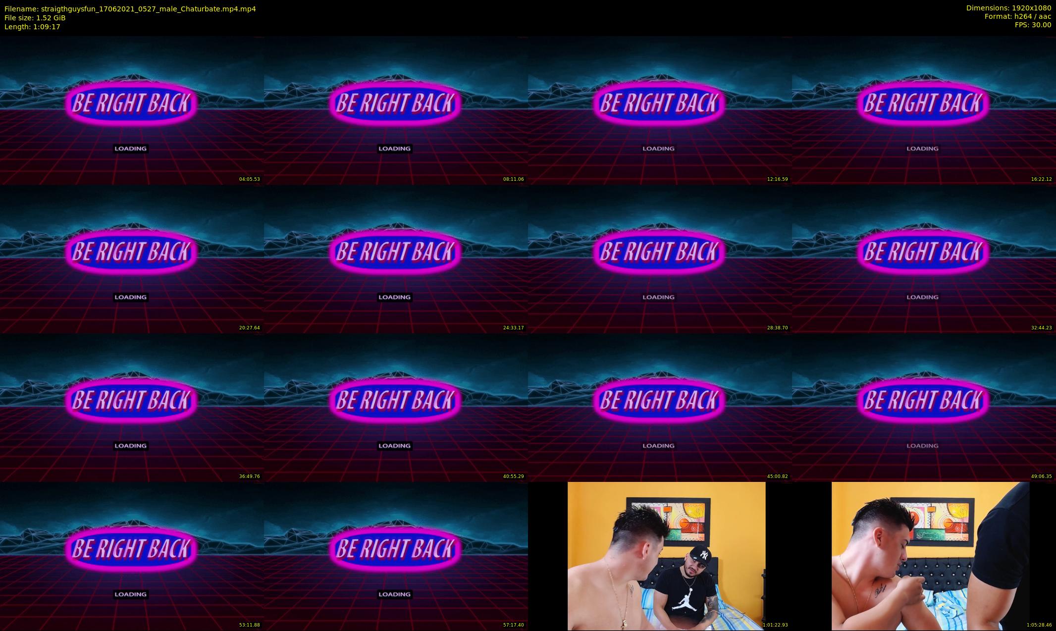 straigthguysfun — 70 minute Chaturbate male cam show recording, 1080p, Jun 17, 2021