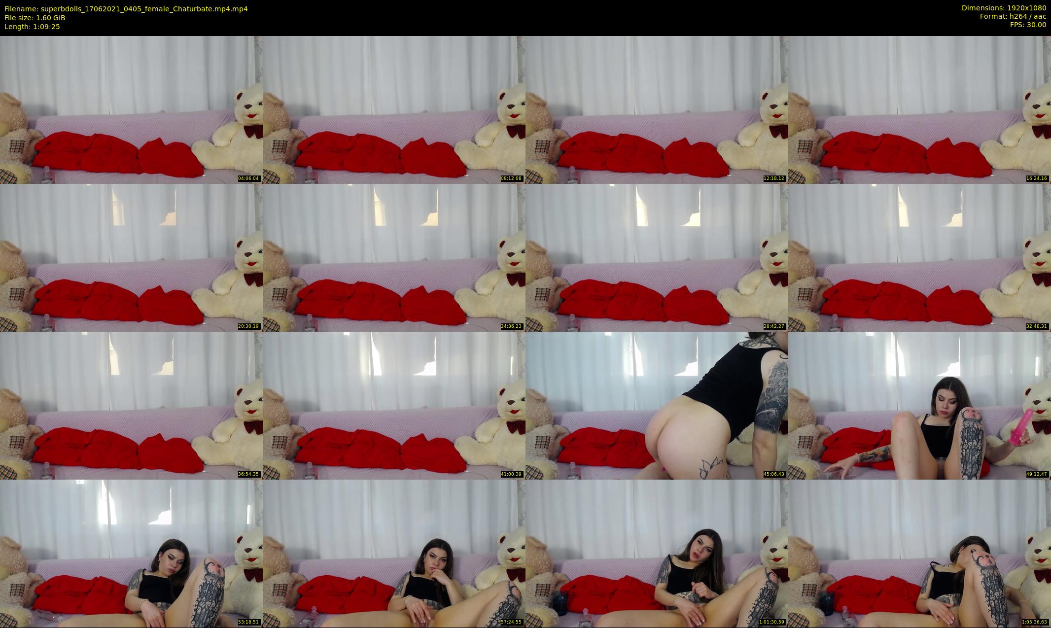 superbdolls — 70 minute Chaturbate couple cam show recording, 1080p, Jun 17, 2021
