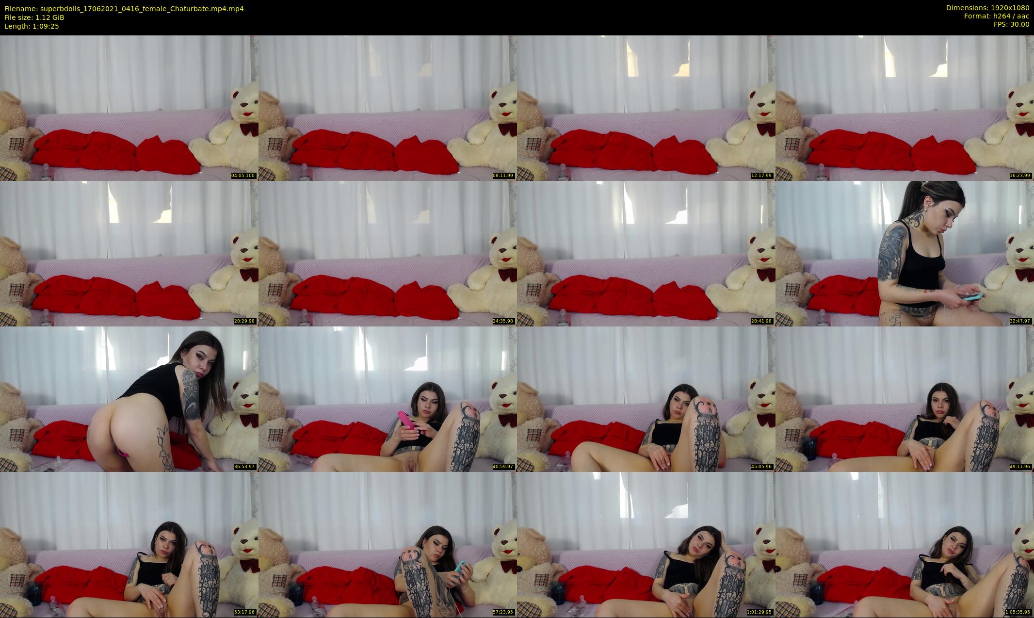 superbdolls — 70 minute Chaturbate couple cam show recording, 1080p, Jun 17, 2021